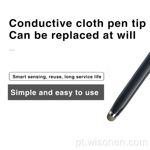 Lápis de caneta passiva de pano